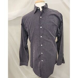 Ralph Lauren Polo Golf Mens Lofting Shirt‎ Black Cotton Button Up Medium
